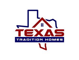 Texas Tradition Homes  logo design by aryamaity