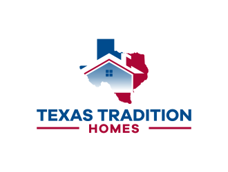 Texas Tradition Homes  logo design by goblin