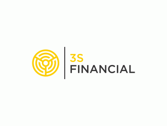 3S Financial logo design by SelaArt