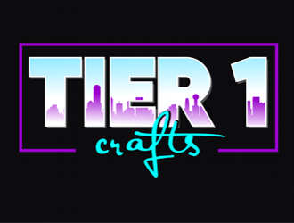 Tier 1 Crafts logo design by coco