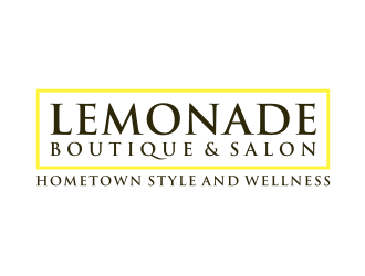 Lemonade -boutique & salon- logo design by puthreeone