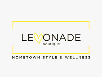 Lemonade -boutique & salon- logo design by CreativeMania