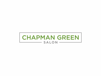 Chapman Green Salon logo design by ozenkgraphic