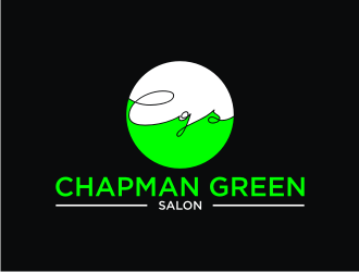 Chapman Green Salon logo design by rief