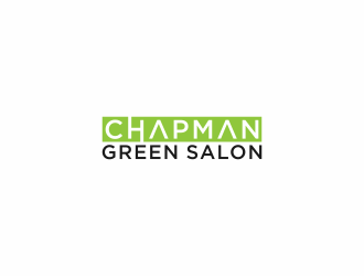 Chapman Green Salon logo design by y7ce