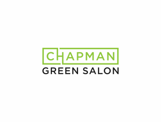 Chapman Green Salon logo design by y7ce
