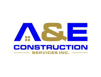 A&E Construction Services Inc. logo design by KQ5