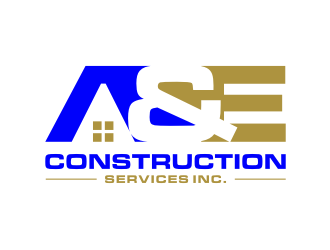 A&E Construction Services Inc. logo design by KQ5