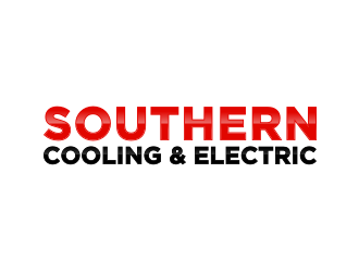 Southern Cooling & Electric logo design by ndndn