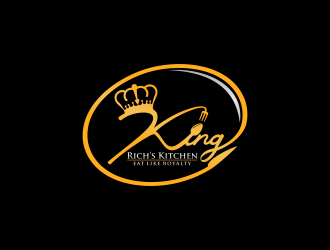 King Rich’s Kitchen logo design by Msinur