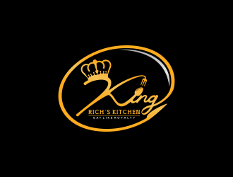 King Rich’s Kitchen logo design by Msinur