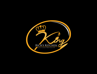 King Rich’s Kitchen logo design by Msinur
