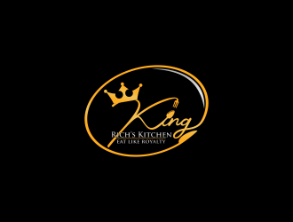 King Rich’s Kitchen logo design by Msinur