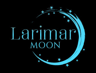 Larimar Moon logo design by MonkDesign