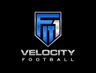 Fit 1 Velocity Football logo design by Gopil