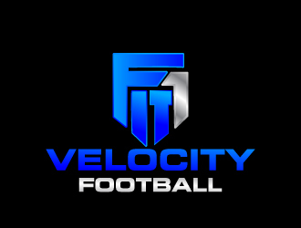 Fit 1 Velocity Football logo design by Suvendu