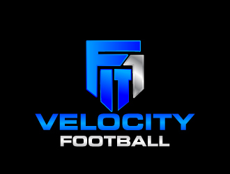 Fit 1 Velocity Football logo design by Suvendu