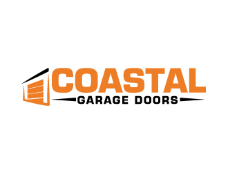 Coastal Garage Doors logo design by AamirKhan