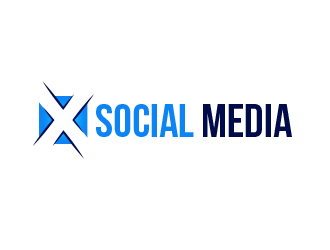 X Social Media logo design by BeDesign
