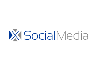 X Social Media logo design by BeDesign