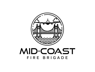 Mid-Coast Fire Brigade  logo design by Rexi_777