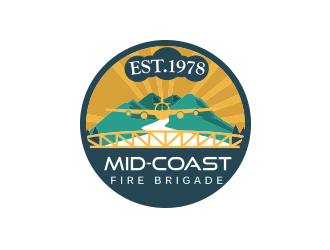 Mid-Coast Fire Brigade  logo design by Rexi_777