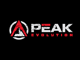Peak Evolution logo design by Erasedink