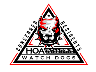 Concerned Residents HOA WATCH DOGS  logo design by DreamLogoDesign