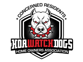Concerned Residents HOA WATCH DOGS  logo design by DreamLogoDesign