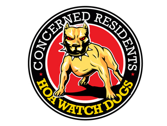 Concerned Residents HOA WATCH DOGS  logo design by DreamLogoDesign