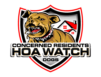 Concerned Residents HOA WATCH DOGS  logo design by LucidSketch