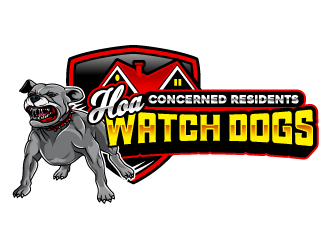 Concerned Residents HOA WATCH DOGS  logo design by Aelius