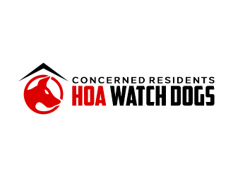 Concerned Residents HOA WATCH DOGS  logo design by Gwerth