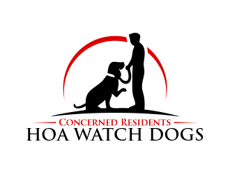 Concerned Residents HOA WATCH DOGS  logo design by Gwerth