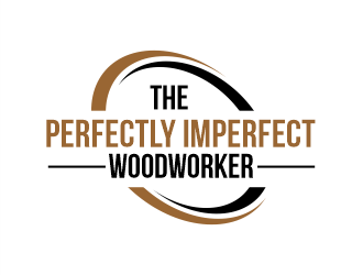 The Perfectly Imperfect Woodworker logo design by Gwerth