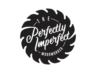 The Perfectly Imperfect Woodworker logo design by rokenrol