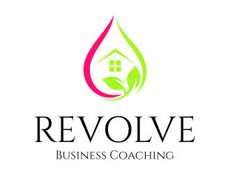 REVOLVE Business Coaching logo design by jetzu