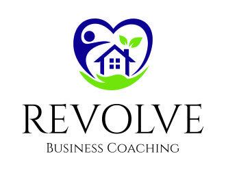 REVOLVE Business Coaching logo design by jetzu