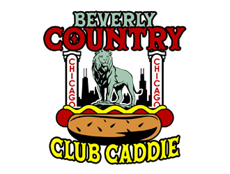 BEVERLY COUNTRY CLUB caddie logo design by DreamLogoDesign