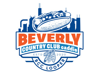 BEVERLY COUNTRY CLUB caddie logo design by DreamLogoDesign