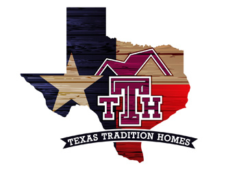 Texas Tradition Homes  logo design by DreamLogoDesign
