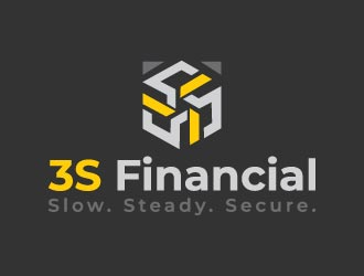 3S Financial logo design by pixalrahul