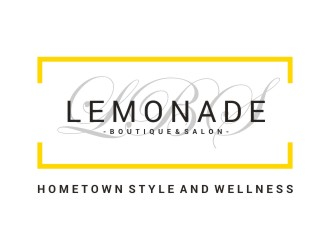 Lemonade -boutique & salon- logo design by protein