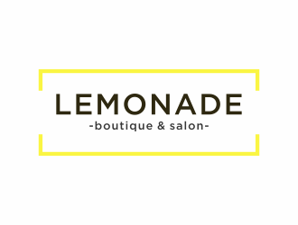 Lemonade -boutique & salon- logo design by menanagan