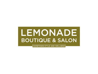 Lemonade -boutique & salon- logo design by valace
