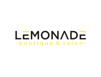Lemonade -boutique & salon- logo design by rief