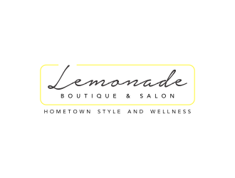 Lemonade -boutique & salon- logo design by ingepro