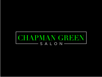 Chapman Green Salon logo design by GemahRipah