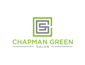 Chapman Green Salon logo design by GassPoll