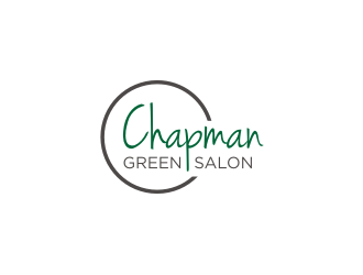 Chapman Green Salon logo design by ArRizqu